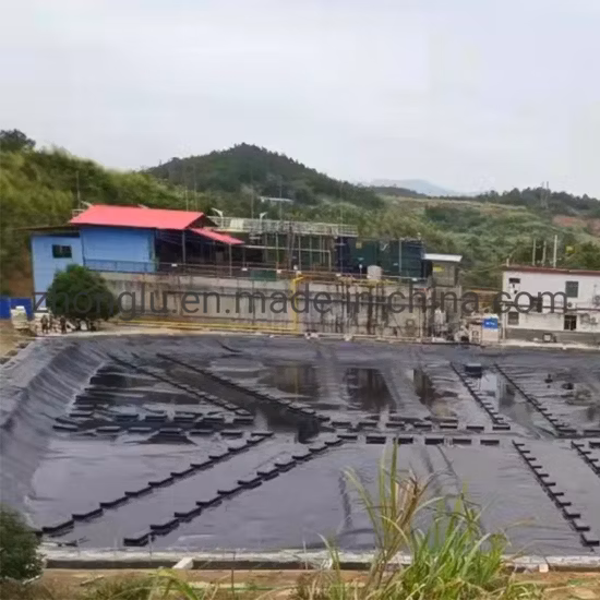 Los mejores fabricantes de membranas impermeabilizantes de material de revestimiento para estanques Revestimiento de geomembrana de HDPE para proyectos de estanques de peces en Tailandia